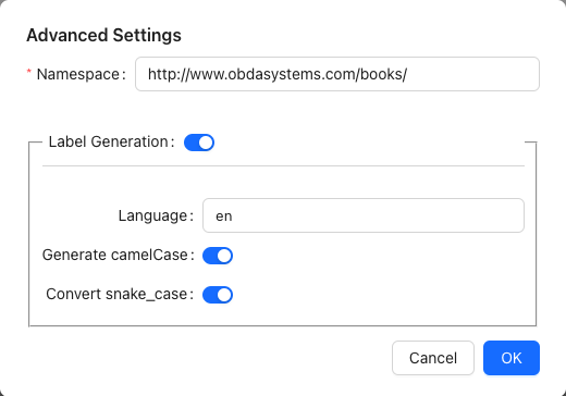 Class Advanced Settings