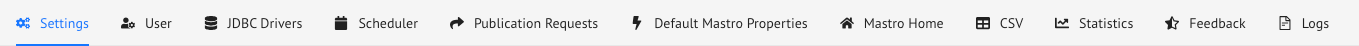 Settings Menu