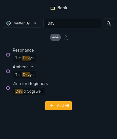 Search by object property